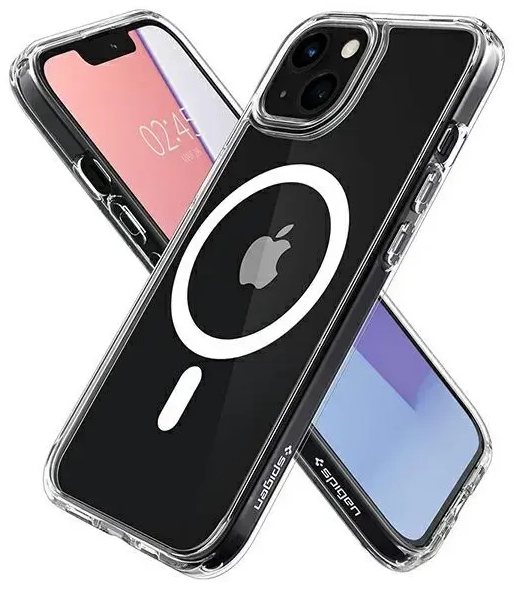 SPIGEN Ultra Hybrid Mag izturīgs silikona aizsargapvalks Apple iPhone 13 caurspīdīgs