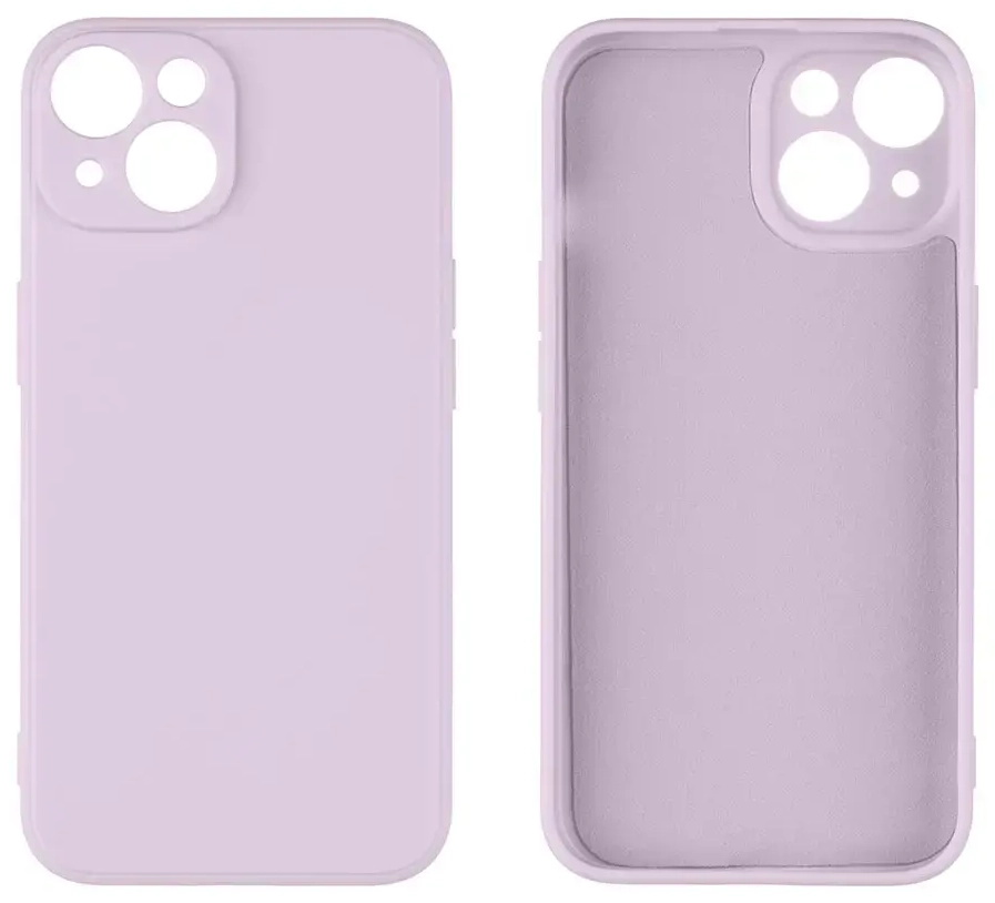 OBAL:ME matinis TPU dėklas Apple iPhone 14 violetinis