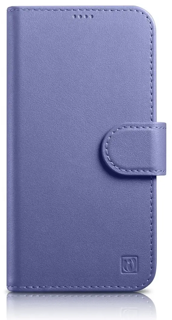 iCarer Wallet Case 2in1 Cover iPhone 14 Plus Anti-RFID Leather Flip Case Light Purple (WMI14220727-LP)