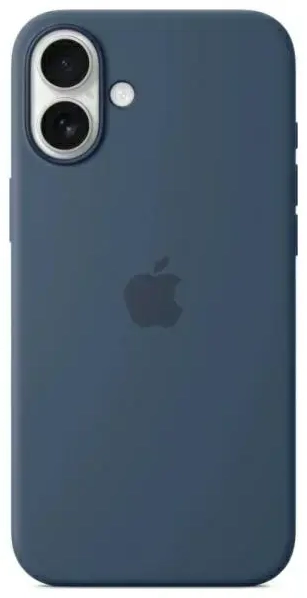 Etui Apple MYYA3ZM|A iPhone 16 Plus 6.7"  MagSafe granatowy|denim Silicone Case