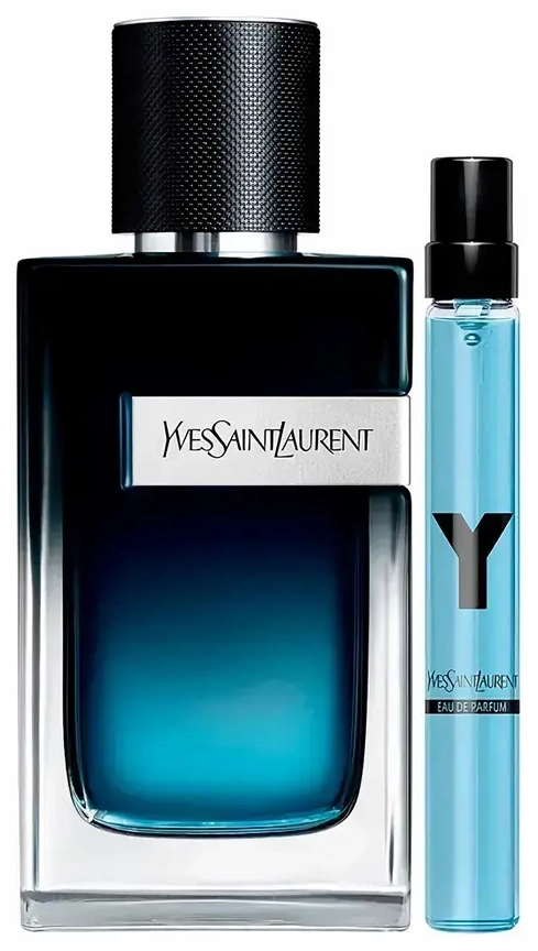 Komplekt Yves Saint Laurent: Y, parfüümvesi, meestele, 100 ml + Y, parfüümvesi, meestele, 10 ml