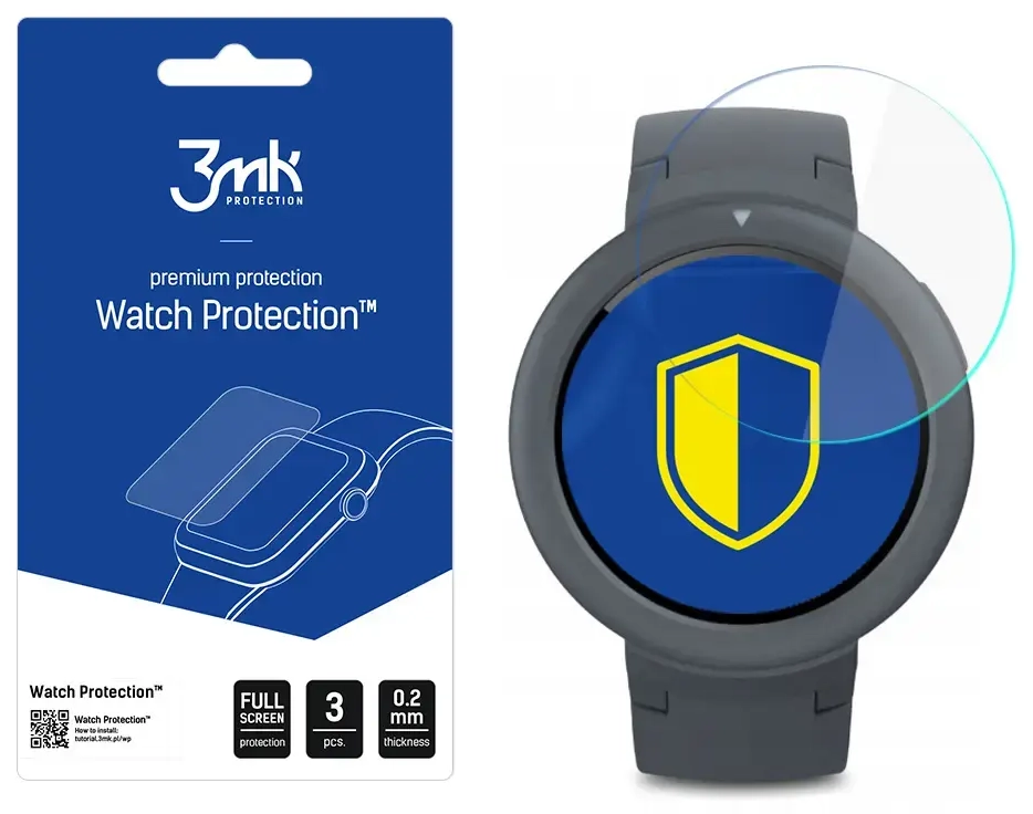 3Mk hybrid screen protector Xiaomi Amazfit Verge Lite | Verge 3