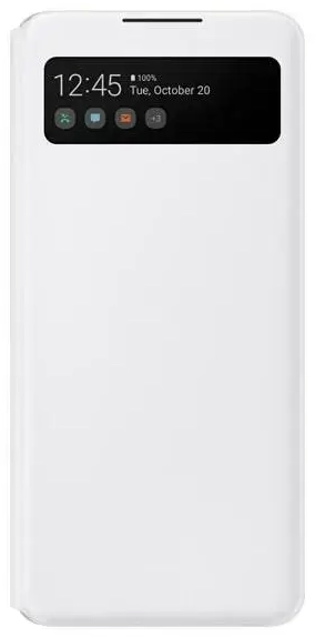 EF-EA426PWE Samsung S-View maciņš telefonam Galaxy A42 5G balts