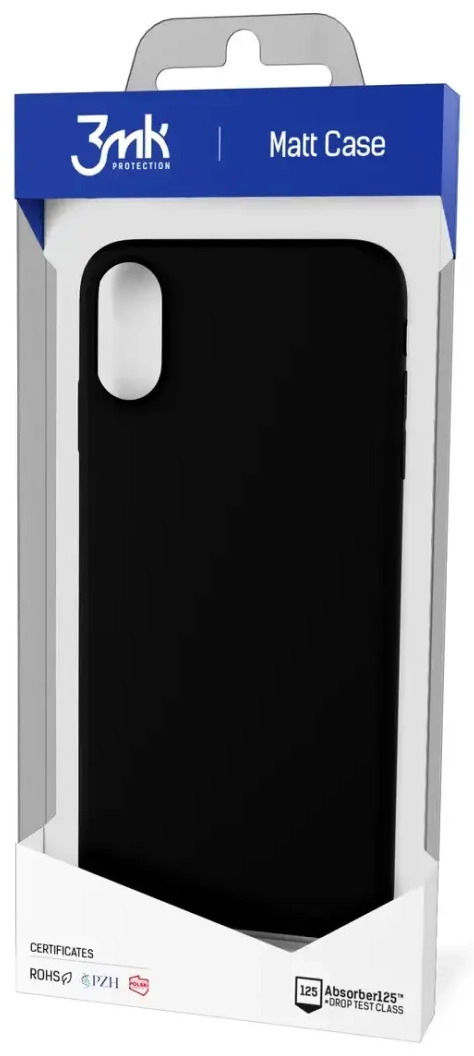 3mk Matt Case for Xiaomi Poco M6 Pro 5G - black