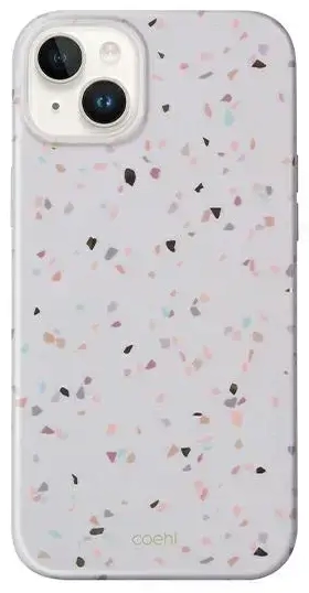 UNIQ etui Coehl Terrazzo iPhone 14 Plus 6,7" piaskowy|sandstone