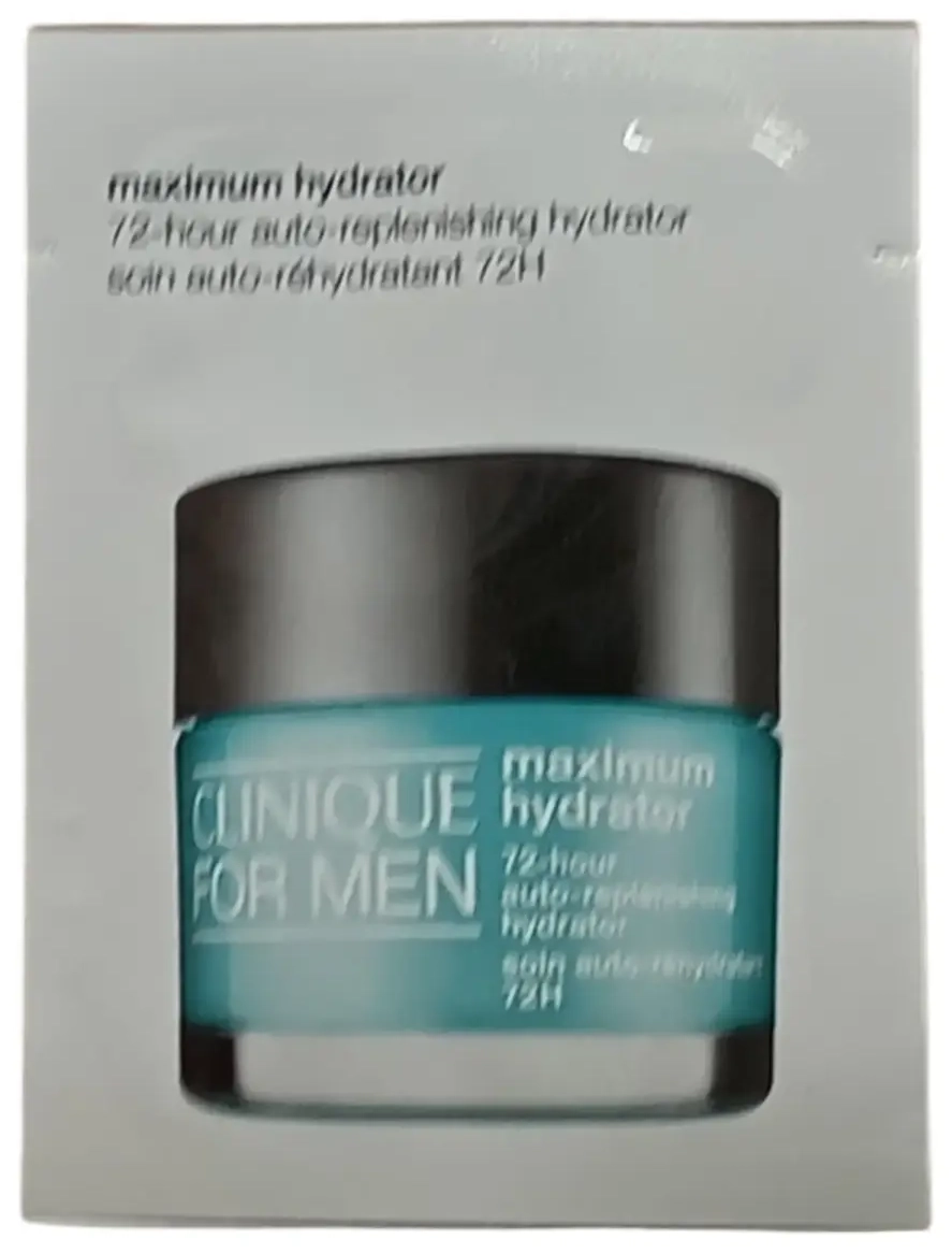 Clinique, Clinique For Men Maximum Hydrator 72-Hour, alavijo, drėkinamasis, dieninis ir naktinis, kremas, veidui, 1 ml *Testeris