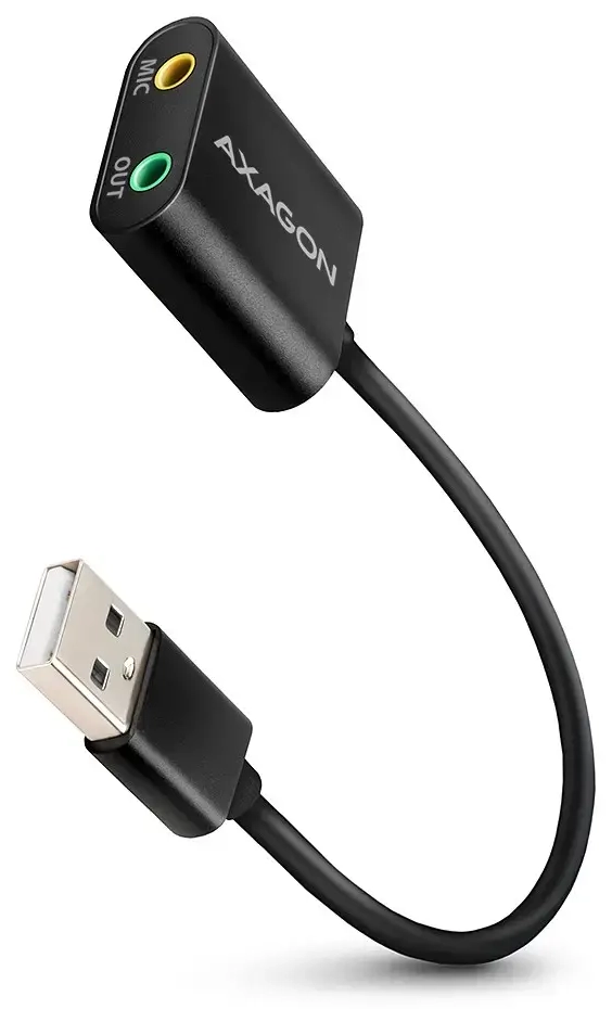 AXAGON ADA-12, USB 2.0 external sound card 16b