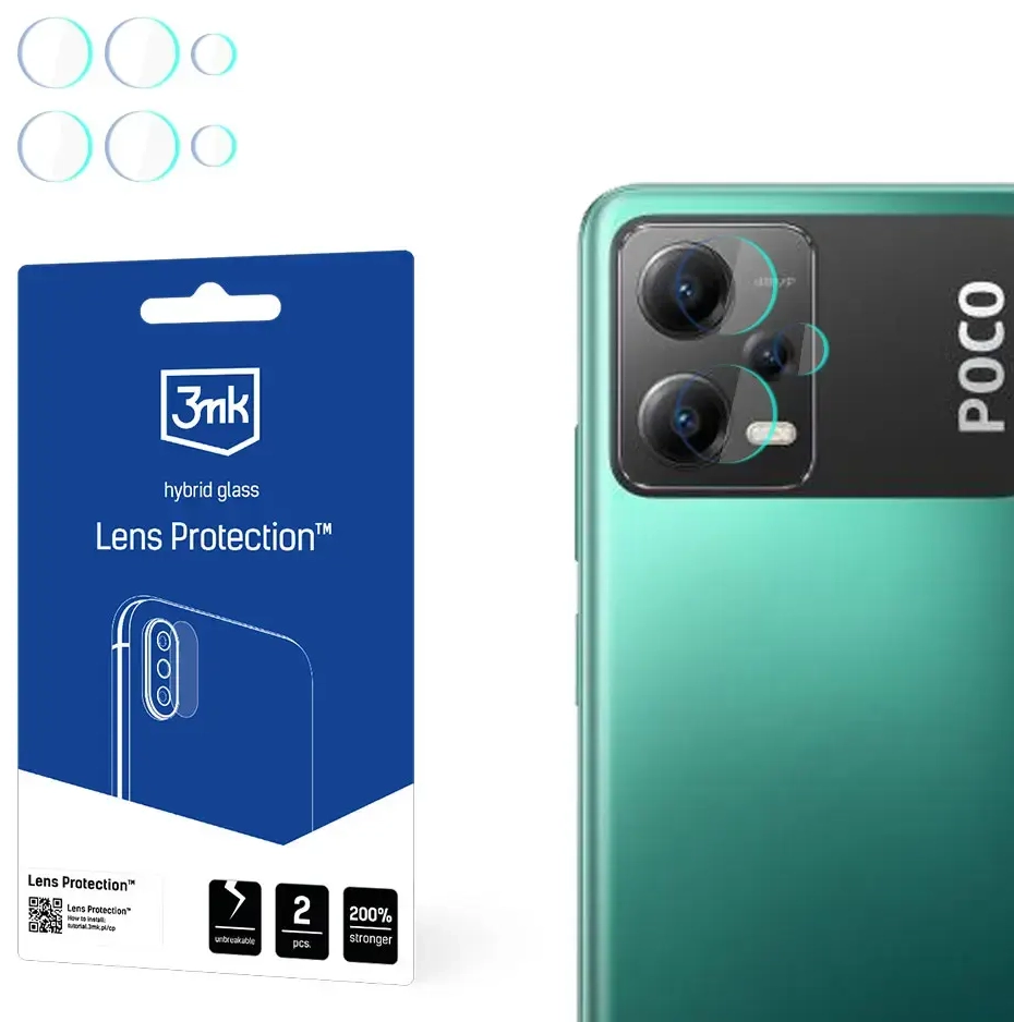 Poco X5 5G - 3mk Lens Protection™ screen protector