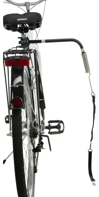 Pavada velosipēdam - Trixie Biker-Set for S - M dogs