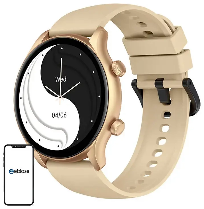 Zeblaze Btalk 3 Plus Smartwatch (Gold)
