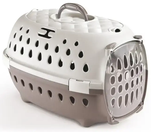Transport cage Travel Chic 50x34,5x32cm white|light grey