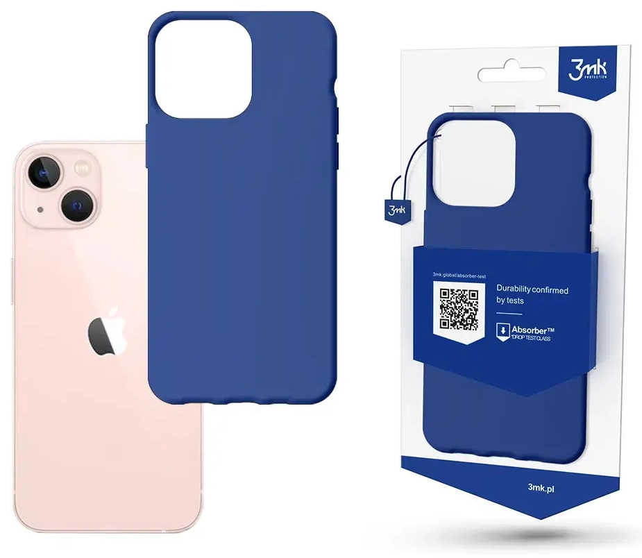 Apple iPhone 14 Max - 3mk Matt Case blueberry