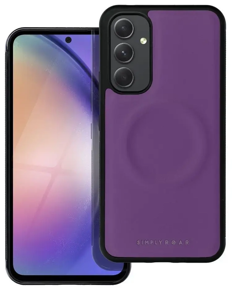 Roar Mag Morning silikona aizsargapvalks Samsung A546 Galaxy A54 5G violets