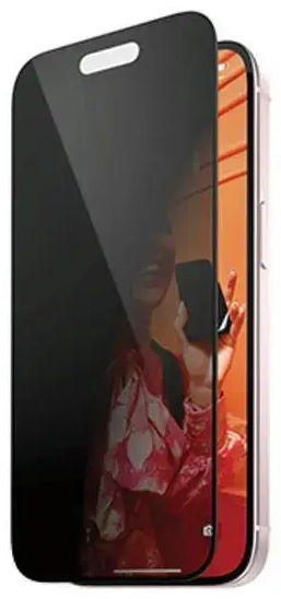 PanzerGlass Ultra-Wide Fit privacy tempered glass for phone iPhone 15 Pro 6.1" (privacy effect) with Easy Aligner Included P2810