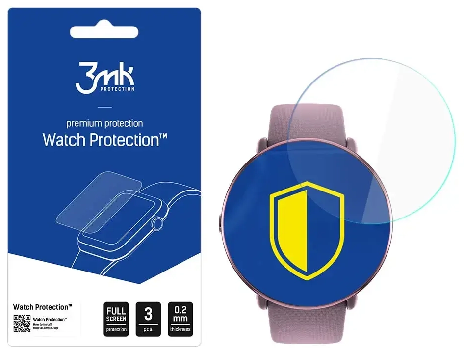 Polar Ignite 3 - 3mk Watch Protection™ v. ARC+ screen protector