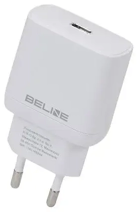 Charger wall tīkla lādētājs | 25W | GaN, PD 3.0 | USB-C | balts