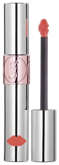 Yves Saint Laurent, Volupte Liquid Colour Balm, Lasting Care, Lip Balm, 5, Watch Me Orange, 6 ml