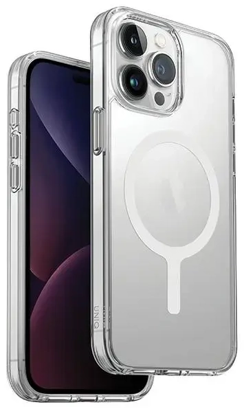 UNIQ etui LifePro Xtreme iPhone 15 Pro Max 6.7" Magclick Charging przeźroczysty|frost clear