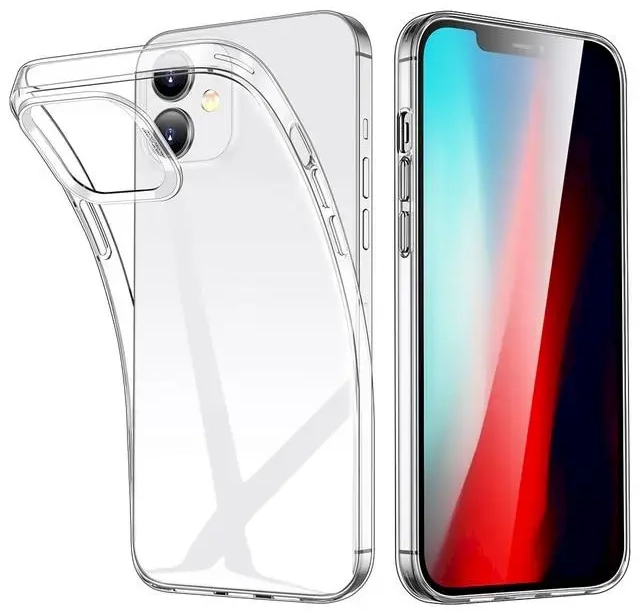Fusion Ultra Back Case 2 mm Izturīgs Silikona Aizsargapvalks Priekš Apple iPhone 12 Pro Max Caurspīdīgs