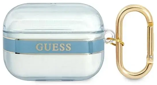 Guess  GUAPHHTSB AirPods Pro cover niebieski|blue Strap Collection