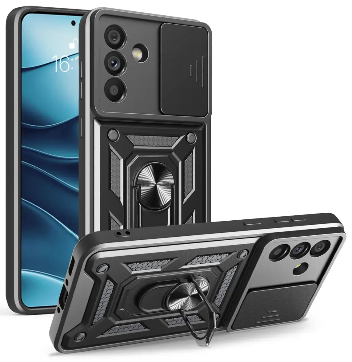 Defender Slide case for Samsung Galaxy A56 5G black