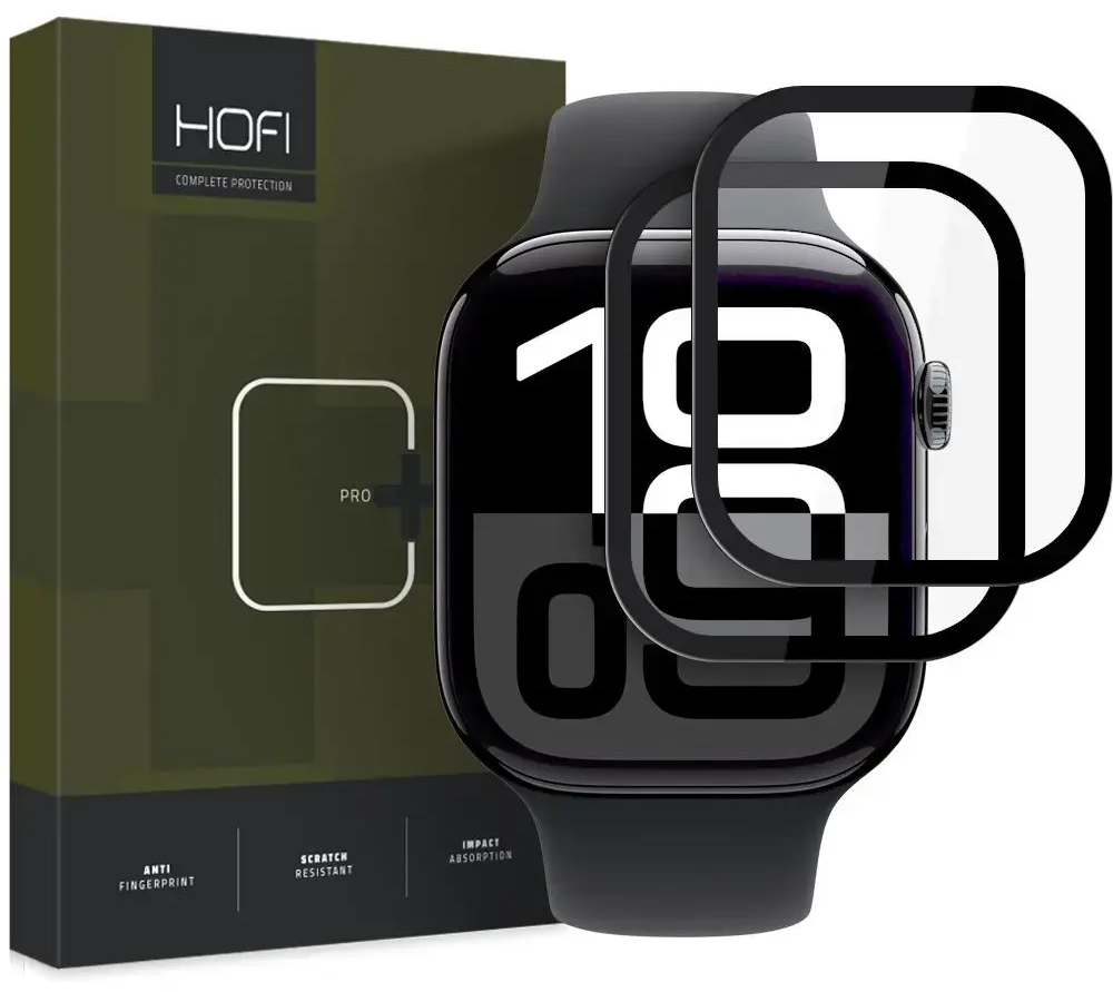 HOFI HYBRID GLASS HYBRID PRO+ 2-PACK APPLE WATCH 10 (46 MM) MUST