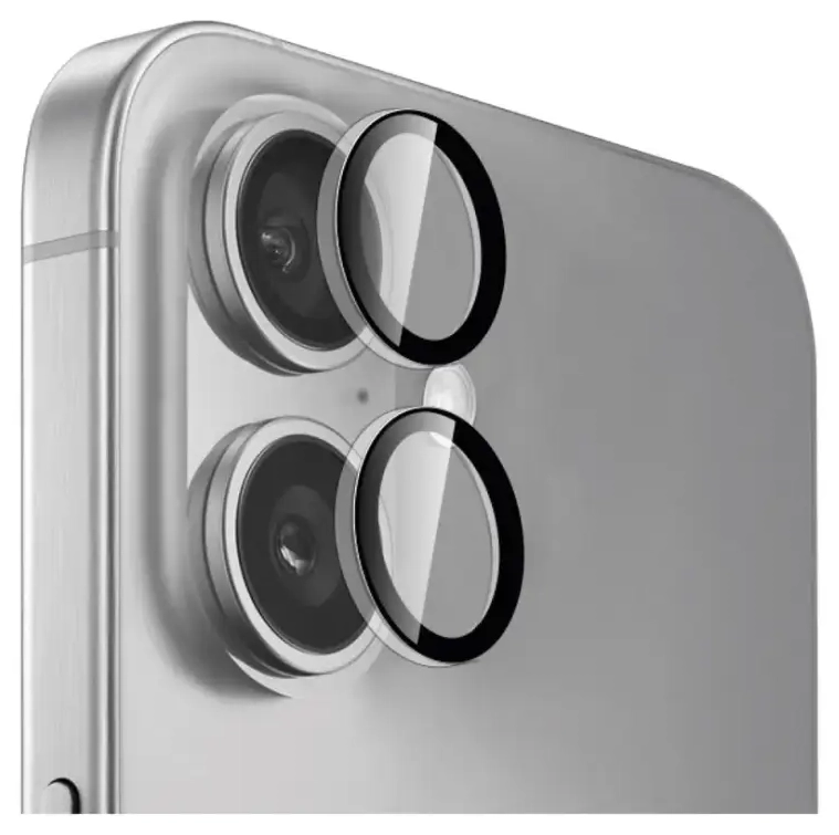 Puro Individual Camera Lens tempered glass for iPhone 16 | iPhone 16 Plus camera lenses