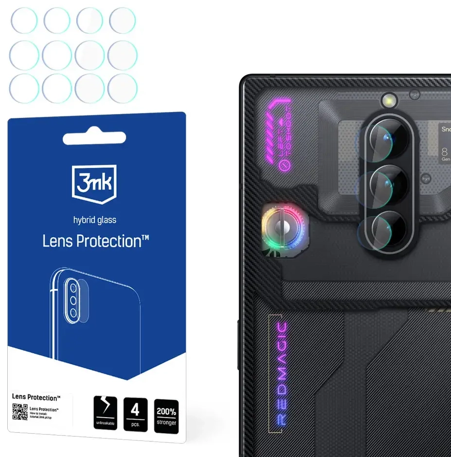 Nubia Red Magic 8 Pro 8 Pro+| 8s Pro - 3mk Lens Protection™ screen protector
