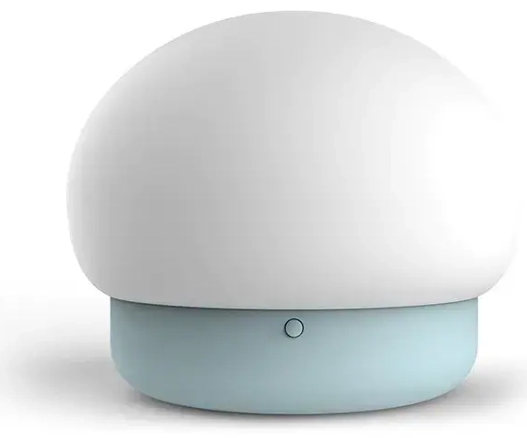 Naktinė lempa W-008 Grybas mėlyna