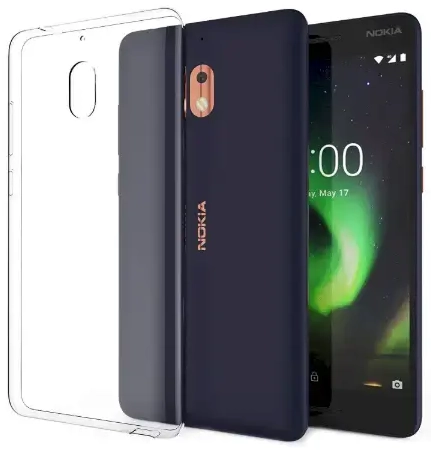 Fusion Ultra Back Case 0.5 mm Silikona Aizsargapvalks Priekš Nokia 2.1 Caurspīdīgs