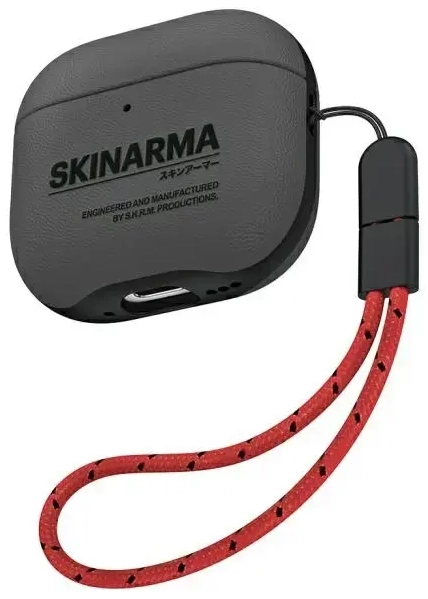 Skinarma case Spunk AirPods 4 pewter green