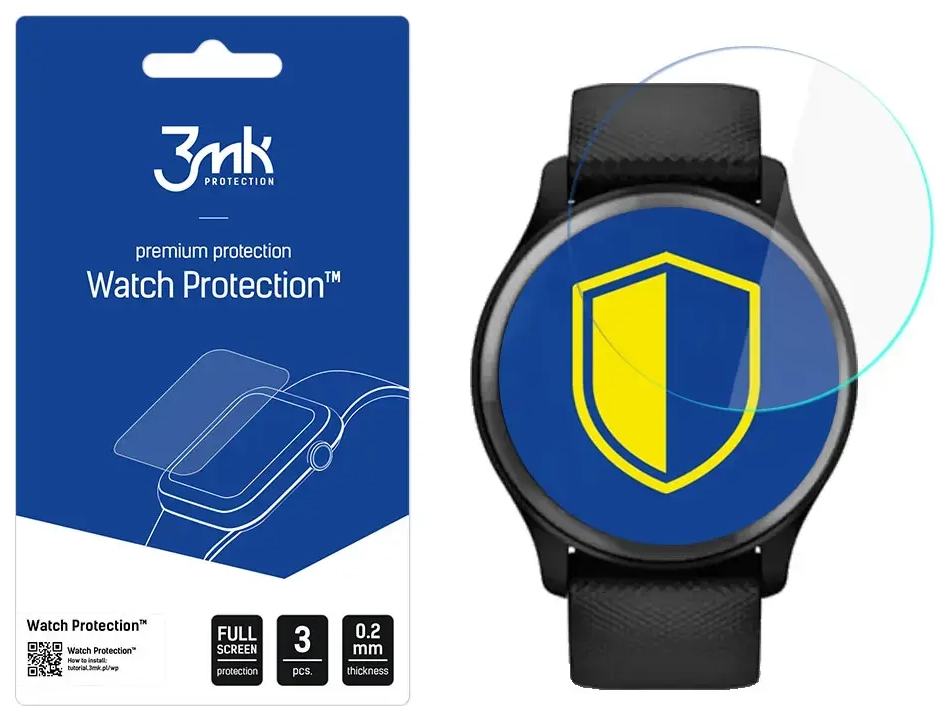 Garmin Vivomove Sport - 3mk Watch Protection™ v. ARC+ screen protector