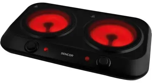 Sencor SCP 2263BK infrapuna keraamiline laua-pliidiplaat 2 kütteelemendiga 2400W