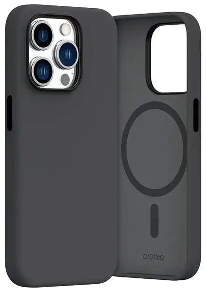 Araree etui Typoskin M iPhone 15 Pro 6.1" czarny|black AR20-01849A