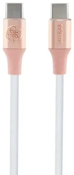 Guess andmeedastus- ja laadimiskaabel | USB-C kuni USB-C | 1.5m | roosa