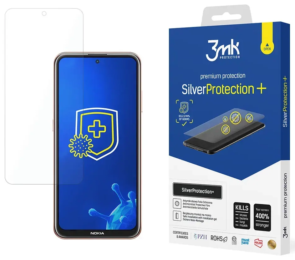 Nokia X20 - 3mk SilverProtection+ screen protector