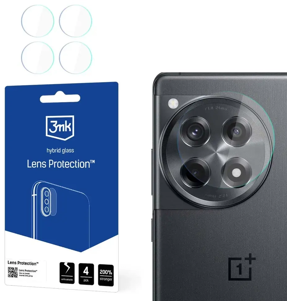 OnePlus 12R - 3mk Lens Protection™ screen protector