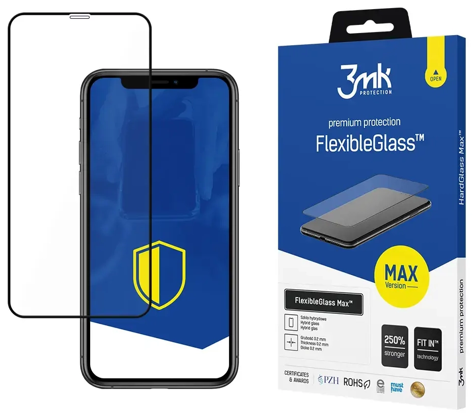 Apple iPhone Xs Max|11 Pro Max BL - 3mk FlexibleGlass Max™ screen protector