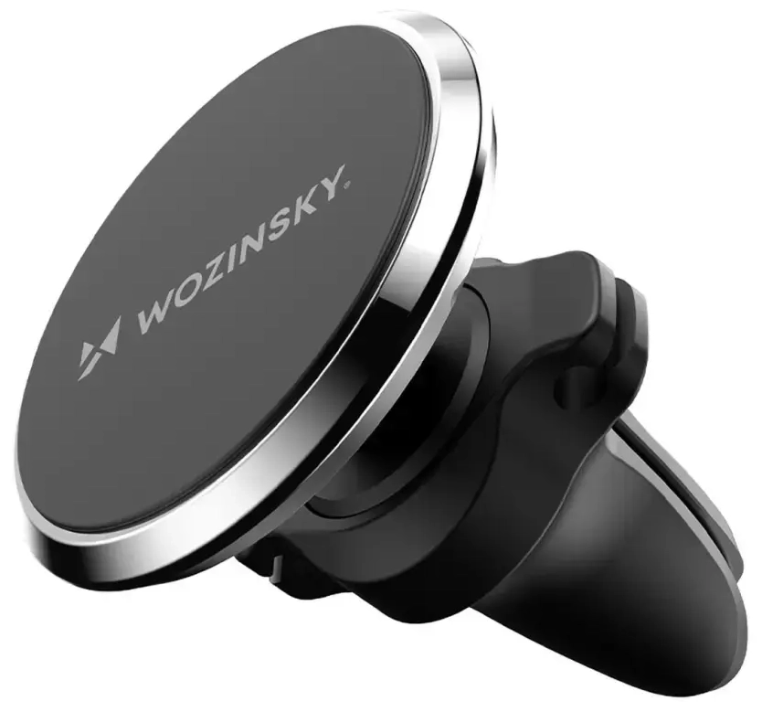 Wozinsky WUMKO Magnetic Phone Holder for Car Air Vent - Black
