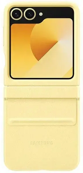 Etui Samsung EF-VF741PYEGWW Z Flip6 F741 żółty|yellow Flap ECO-Leather Case