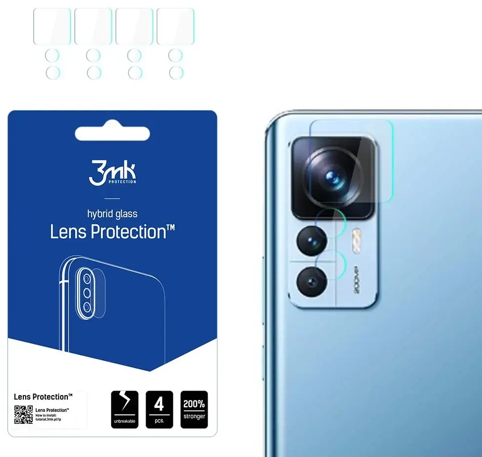 3mk Lens Protection do Xiaomi 12T|12T Pro
