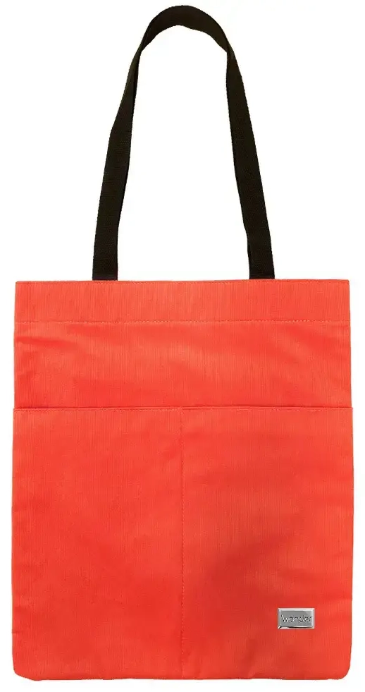 Shopping bag Wonder pattern 4 orange