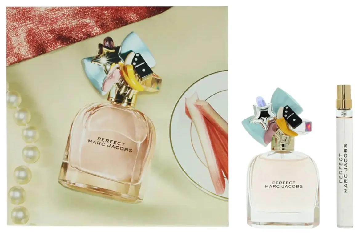 Set Marc Jacobs: Perfect, Eau De Parfum, For Women, 50 ml + Perfect, Eau De Parfum, For Women, 10 ml