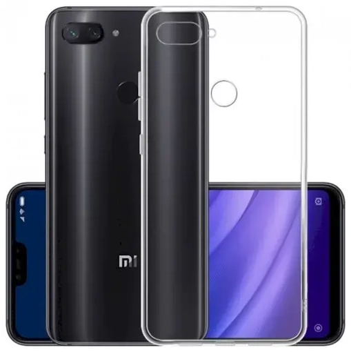 Fusion Ultra Back Case 1 mm izturīgs silikona aizsargapvalks Xiaomi Mi 8 Lite caurspīdīgs
