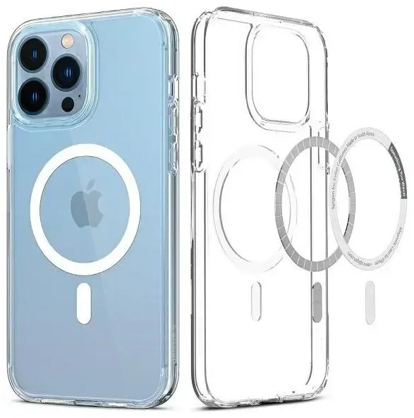 Spigen Ultra Hybrid Mag iPhone 13 Pro Ma x 6.7" Magsafe biały|white ACS03210