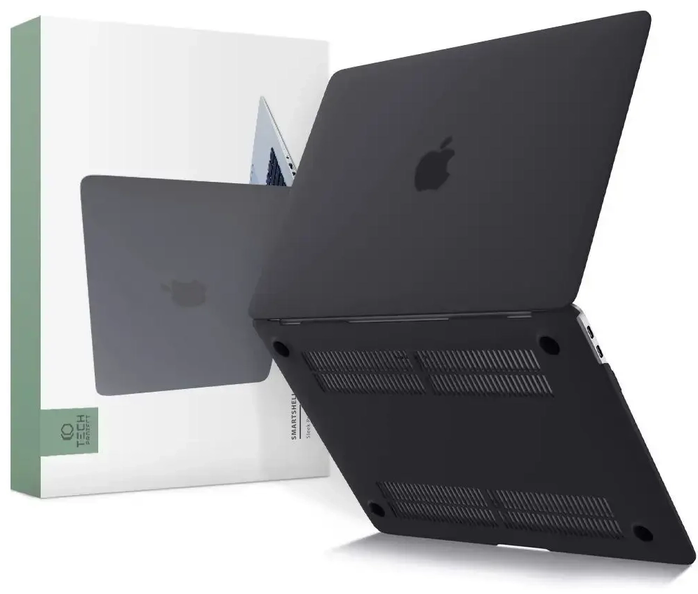 Tech-Protect SmartShell case for MacBook Air 13'' 2018-2020 - matte black