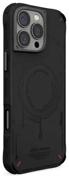 Skinarma case Mecha iPhone 16 Pro 6.3" Magnetic Charging black