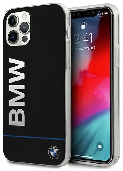 Etui BMW BMHCP12MPCUBBK iPhone 12|12 Pro 6,1" czarny|black hardcase Signature Printed Logo