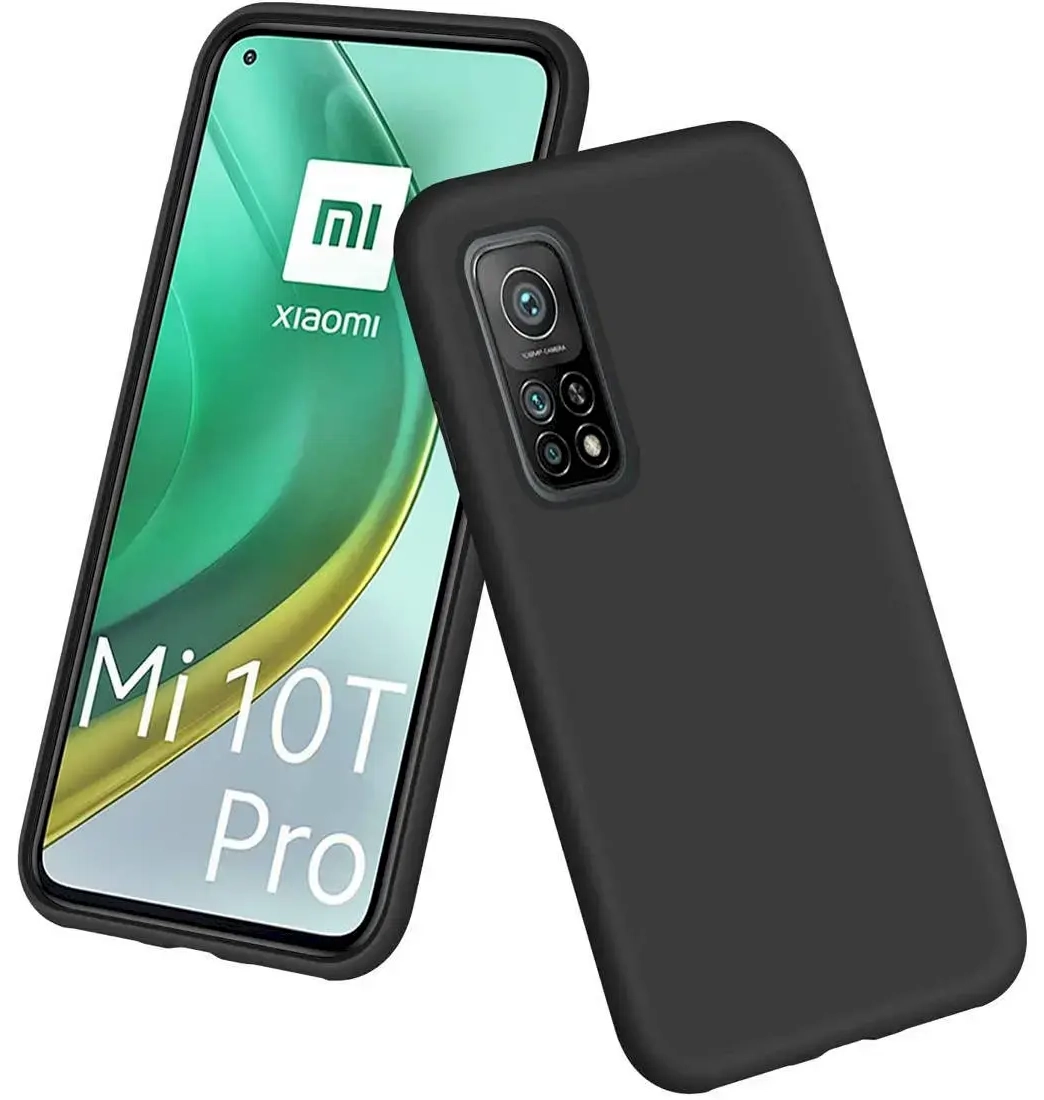 Fusion soft matte case silikona aizsargapvalks Xiaomi Poco M3 Pro 4G | 5G melns