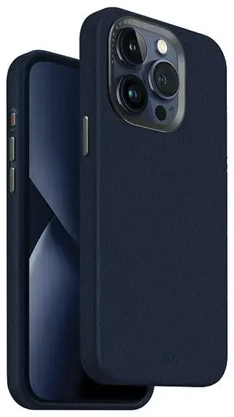 UNIQ etui Lyden iPhone 15 Pro 6.1" Magclick Charging granatowy|navy blue